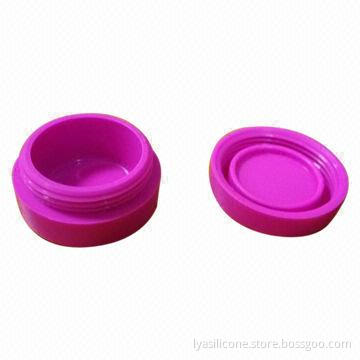 Non-sticky silicone wax/oil jars